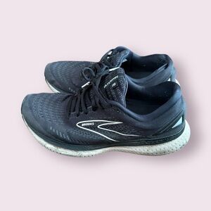 Brooks Glycerin 19 Men’s Running Shoes Size 11.5 Black/White